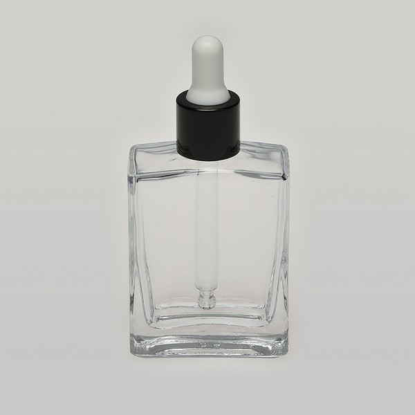 Download Perfumeoils Com 2 Oz 60ml Square Clear Glass Bottle With Serum Droppers