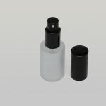 1 oz (30ml) Frosted Cylinder Glass Bottle with Fine Mist Spray Pumps