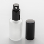 1 oz (30ml) Frosted Cylinder Glass Bottle with Treatment Pumps